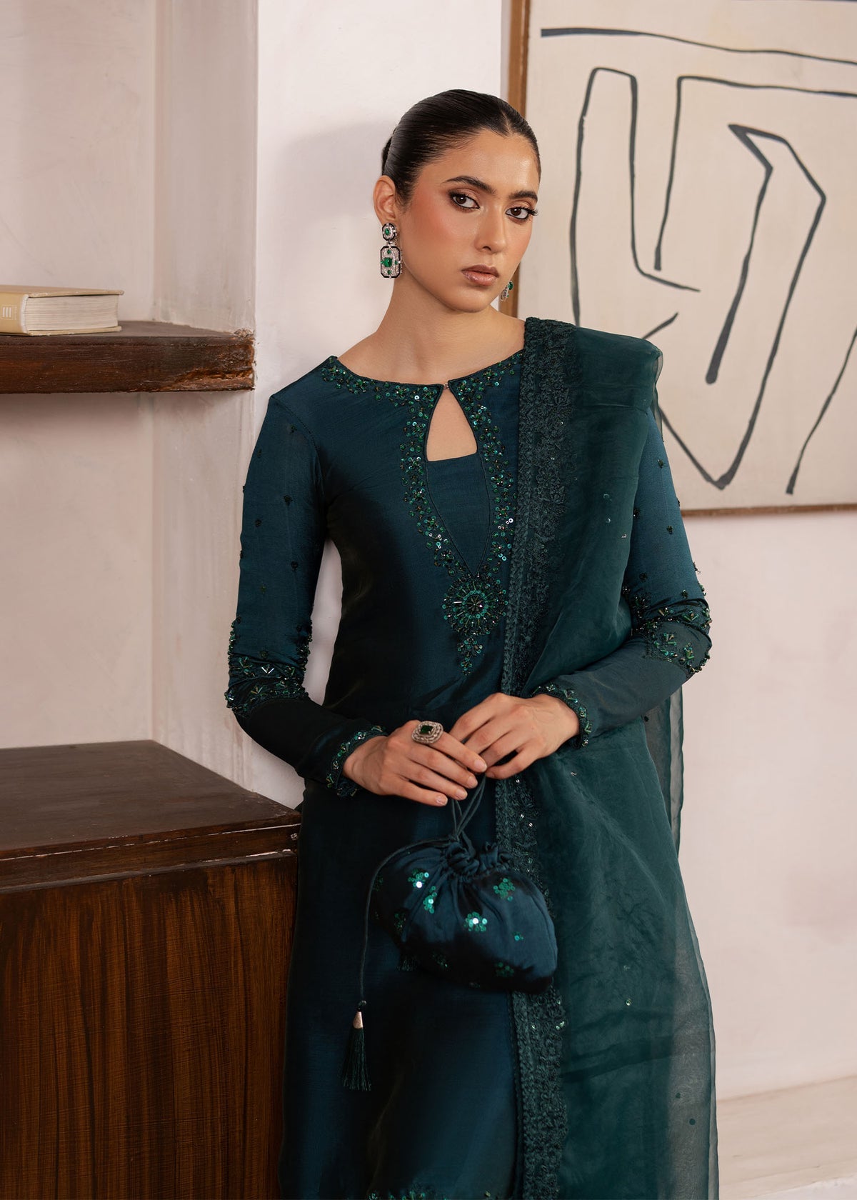 Dastoor | Rania Luxury Pret 25 | Raya -  Dastoor Ladies Clothes - Original Designer Dress - House of Maryam