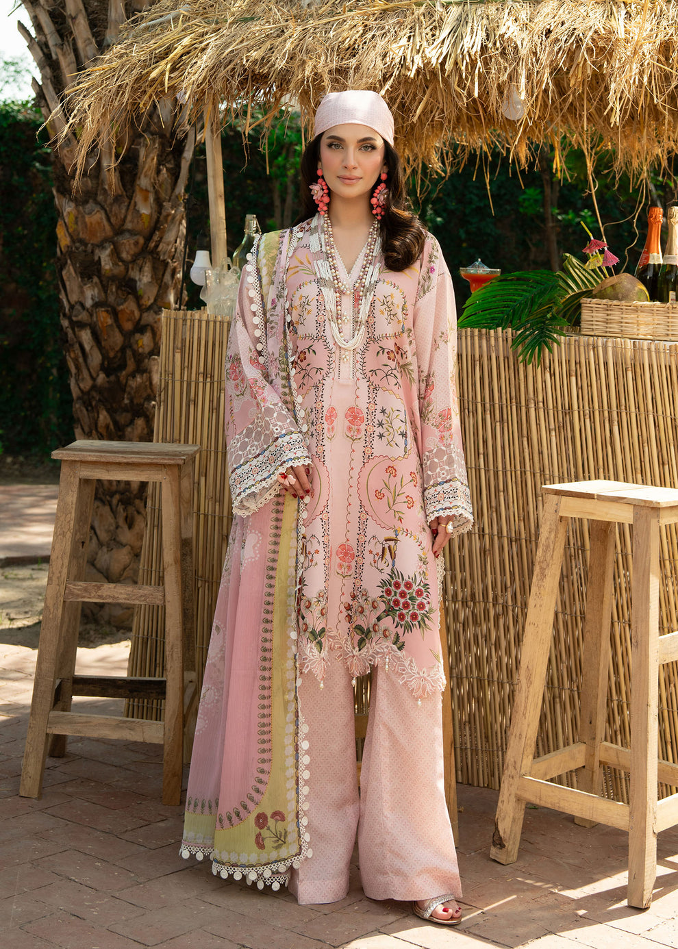 Sardinia | Coctail 25 | PINK PUNCH -  Sardinia Ladies Clothes - Original Designer Dress - House of Maryam