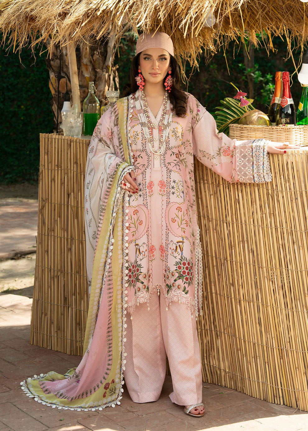 Sardinia | Coctail 25 | PINK PUNCH -  Sardinia Ladies Clothes - Original Designer Dress - House of Maryam