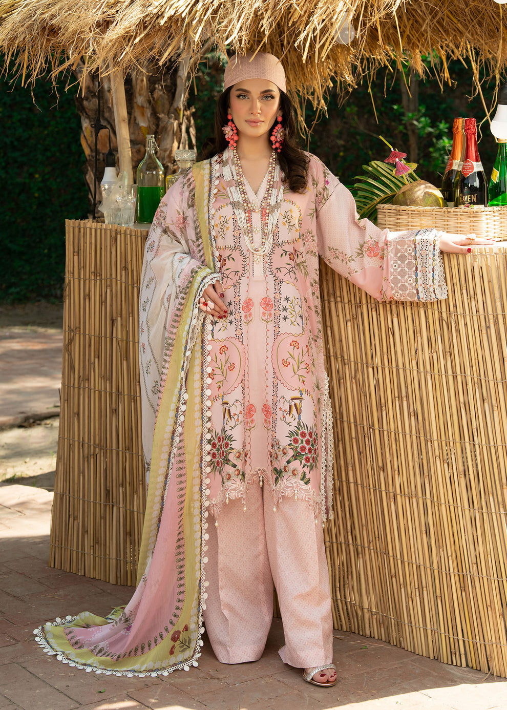 Sardinia | Coctail 25 | PINK PUNCH -  Sardinia Ladies Clothes - Original Designer Dress - House of Maryam