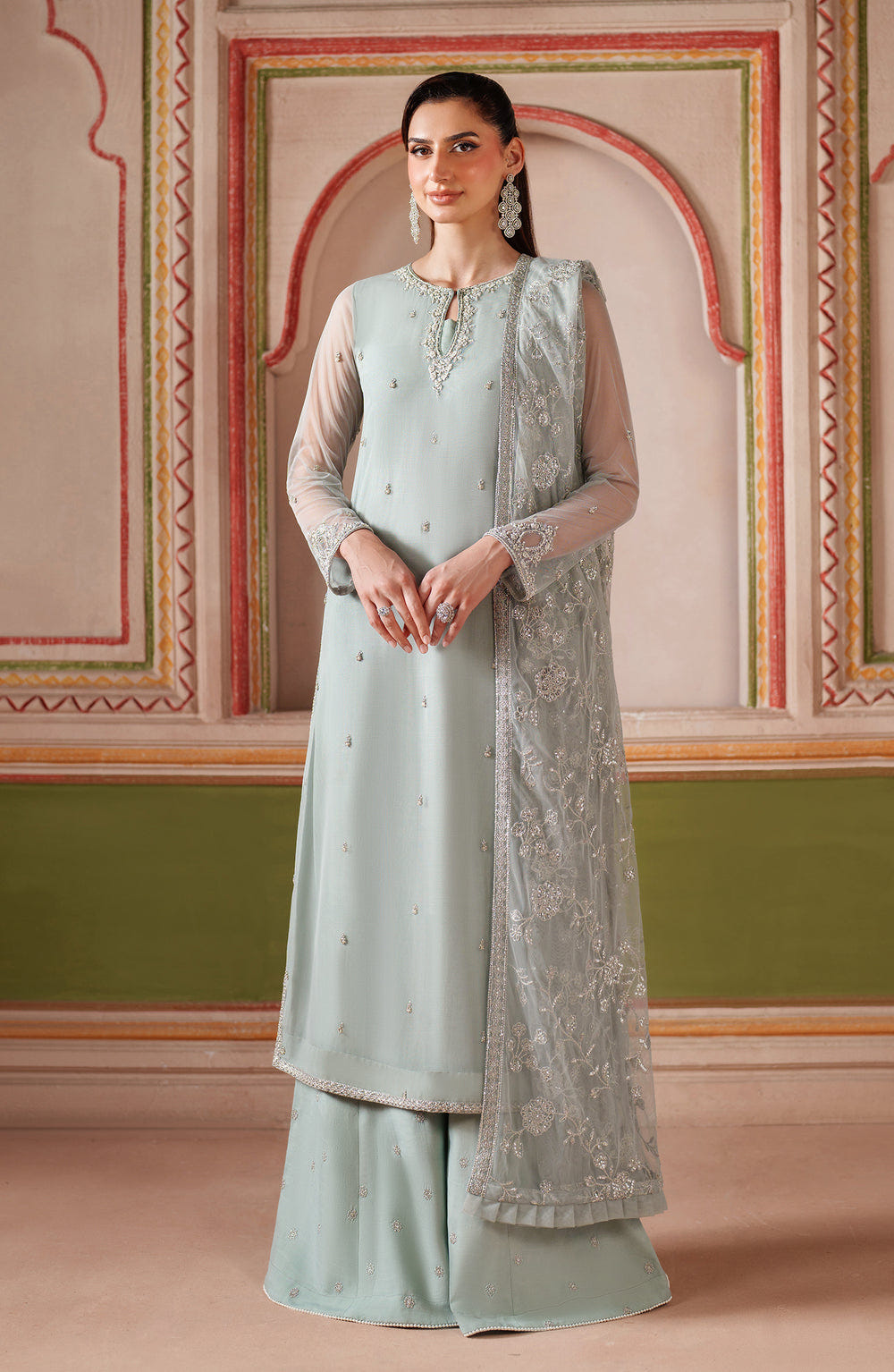Zarif | Falesia Formals | UNST-HF-05 DINAAR -  Zarif Ladies Clothes - Original Designer Dress - House of Maryam