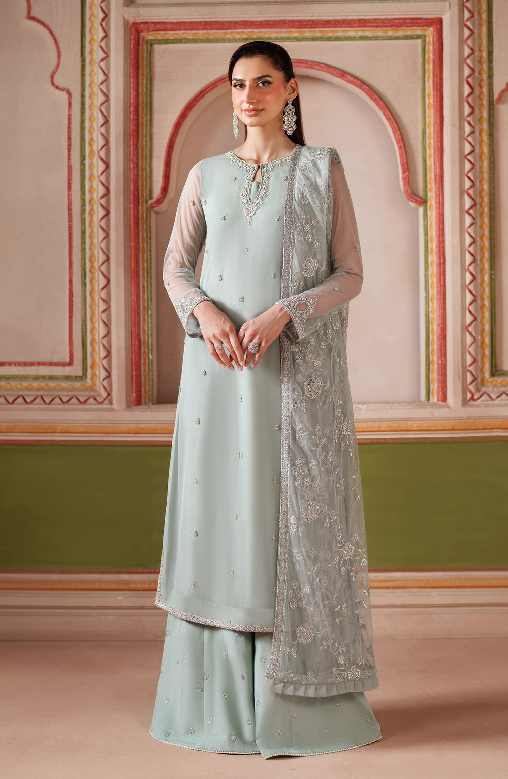 Zarif | Falesia Formals | UNST-HF-05 DINAAR -  Zarif Ladies Clothes - Original Designer Dress - House of Maryam
