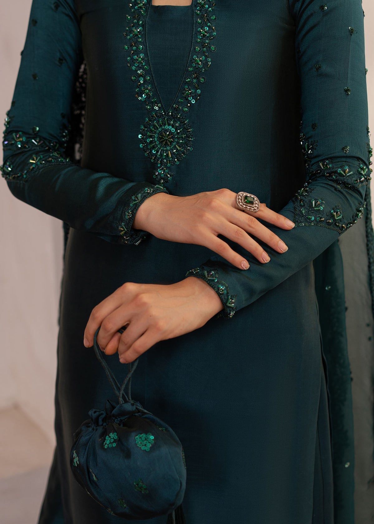 Dastoor | Rania Luxury Pret 25 | Raya -  Dastoor Ladies Clothes - Original Designer Dress - House of Maryam