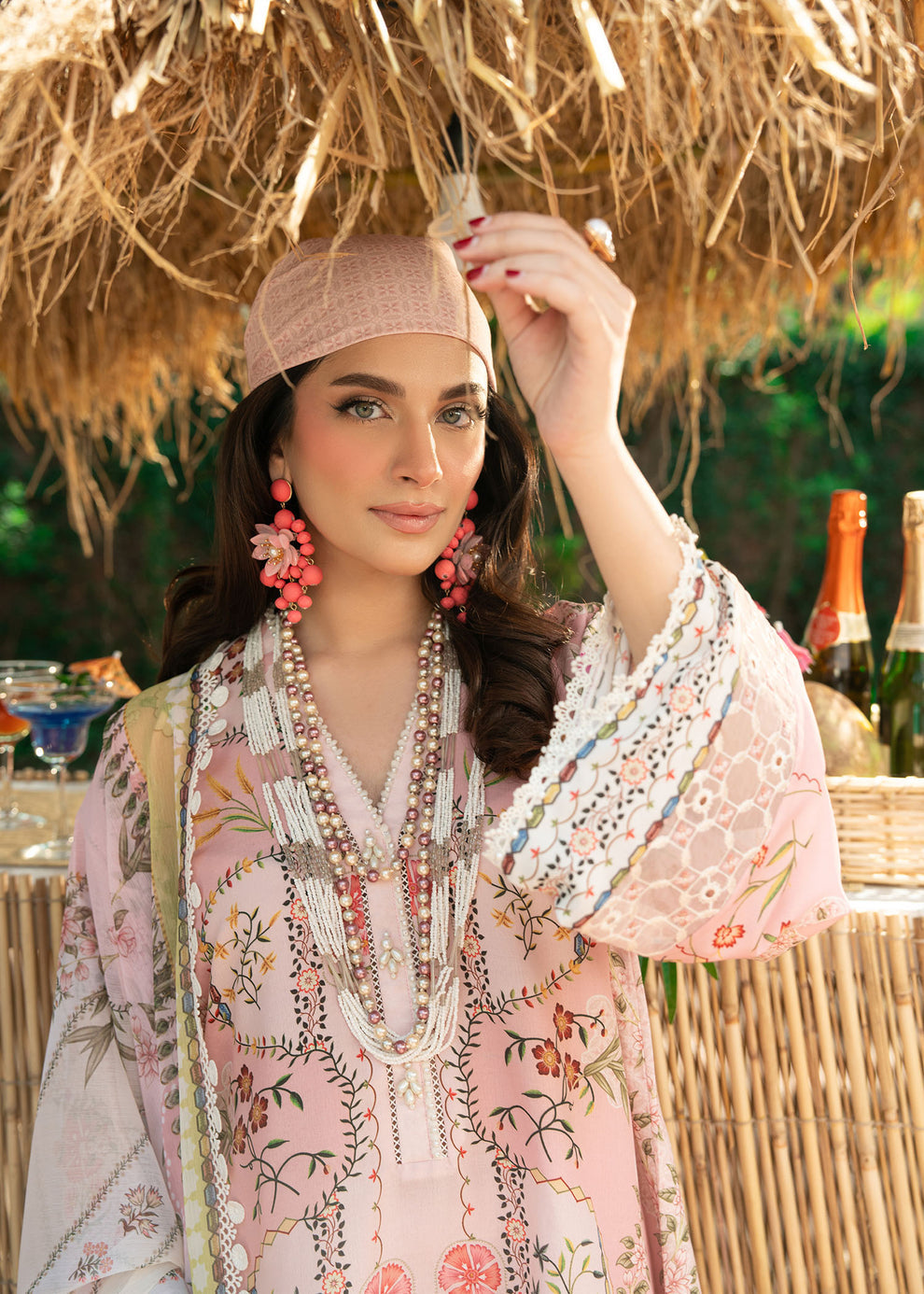 Sardinia | Coctail 25 | PINK PUNCH -  Sardinia Ladies Clothes - Original Designer Dress - House of Maryam