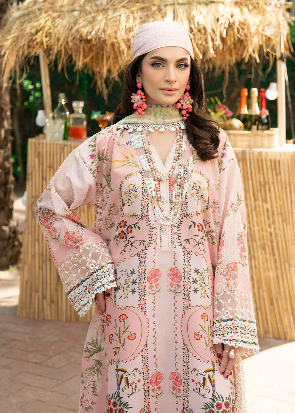Sardinia | Coctail 25 | PINK PUNCH -  Sardinia Ladies Clothes - Original Designer Dress - House of Maryam
