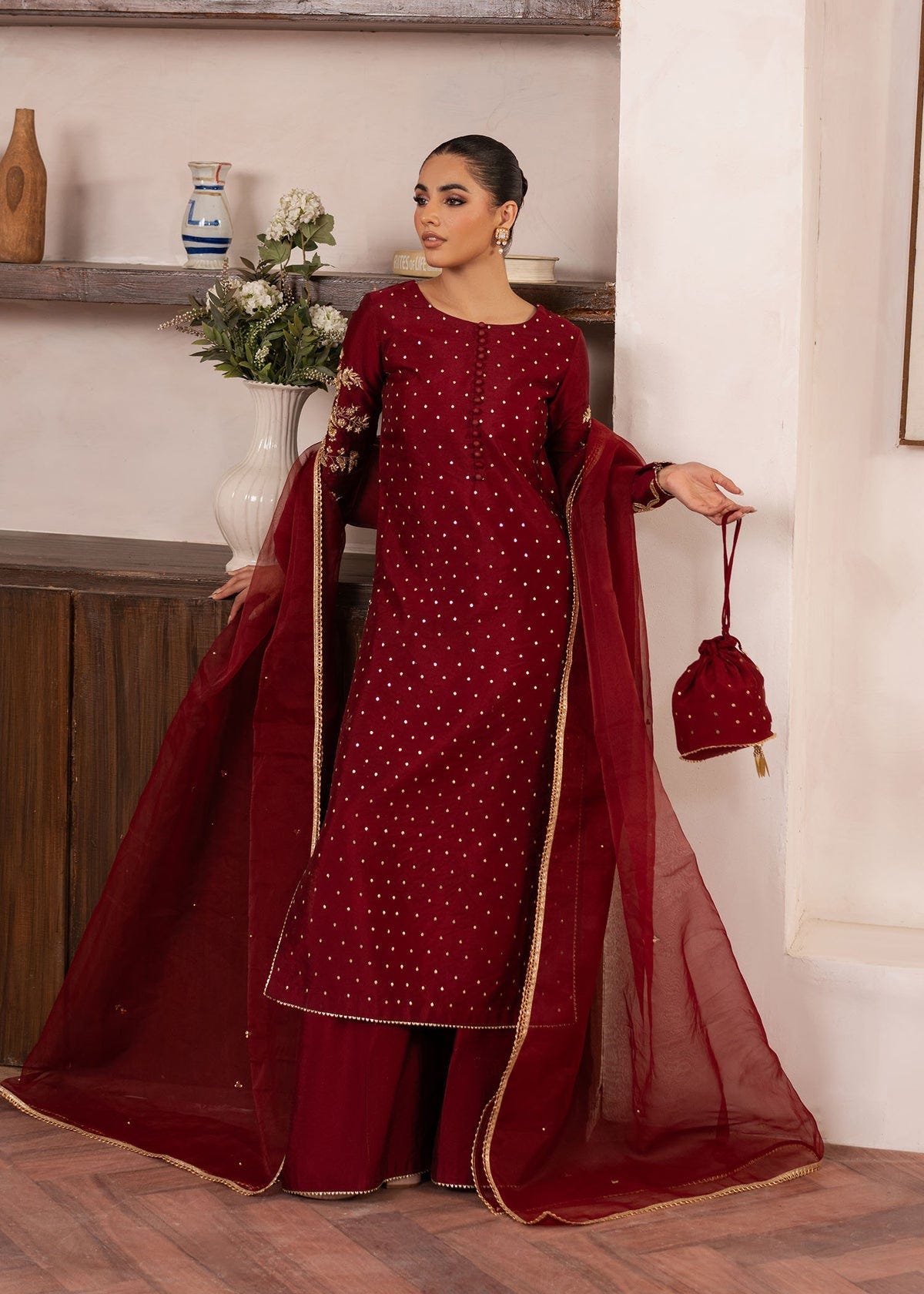 Dastoor | Rania Luxury Pret 25 | Elise -  Dastoor Ladies Clothes - Original Designer Dress - House of Maryam