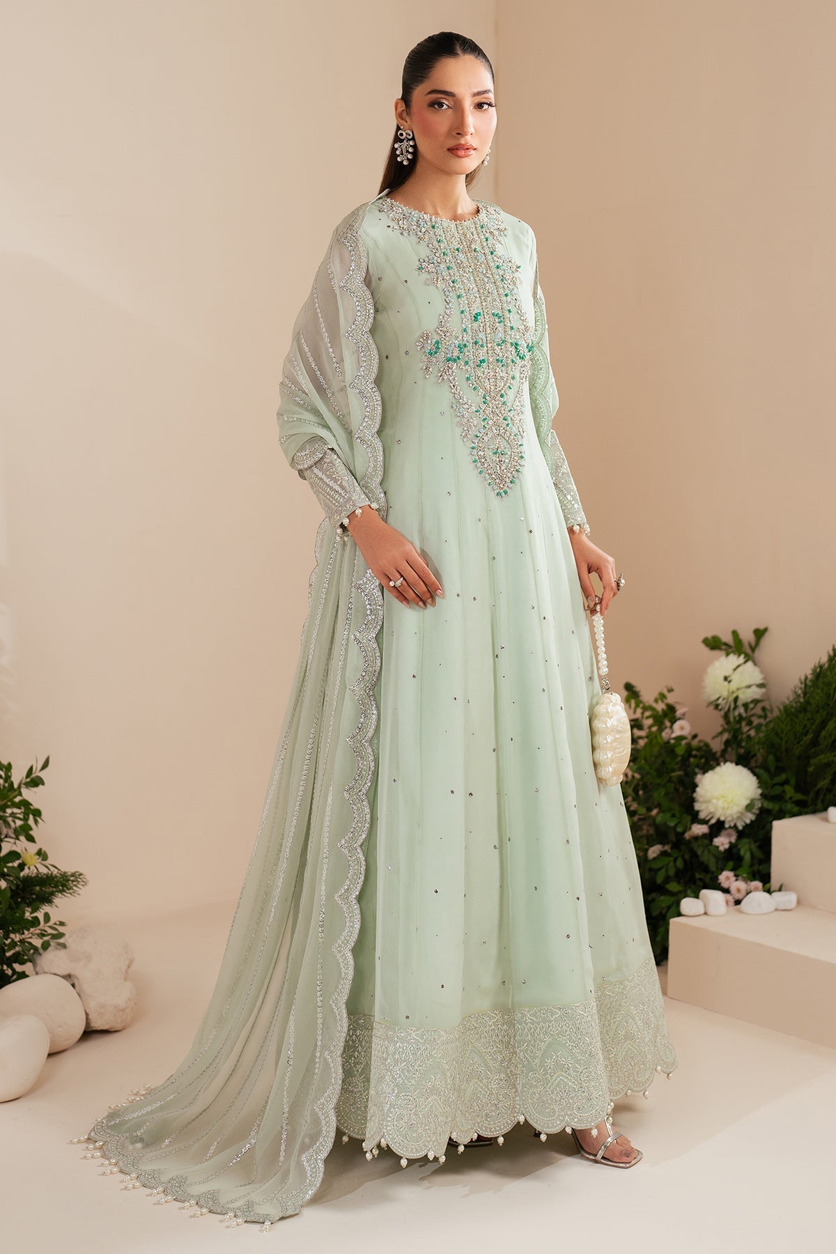 Alizeh | Handcrafted Eid Edit 25 | AF-HM-4035-Rimel -  Alizeh Ladies Clothes -  House of Maryam