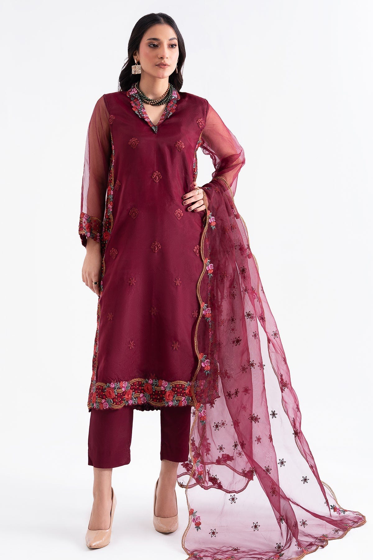 Charizma | Festive Pret | CMA-4-048 -  Charizma Ladies Clothes - Original Designer Dress - House of Maryam