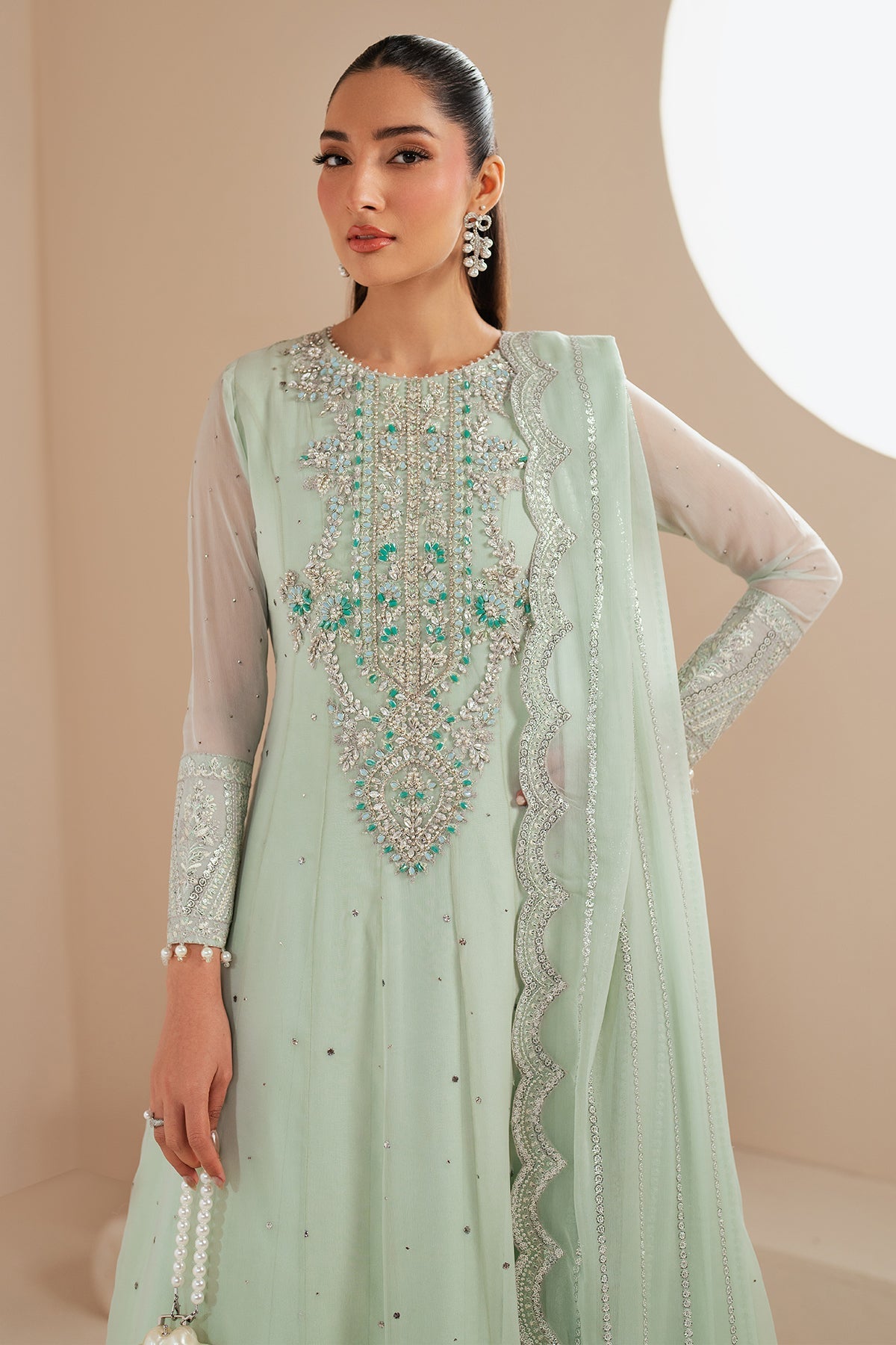 Alizeh | Handcrafted Eid Edit 25 | AF-HM-4035-Rimel -  Alizeh Ladies Clothes - Original Designer Dress - House of Maryam