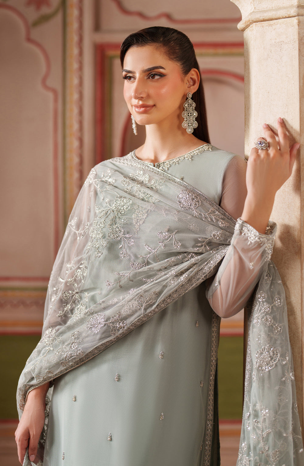 Zarif | Falesia Formals | UNST-HF-05 DINAAR -  Zarif Ladies Clothes - Original Designer Dress - House of Maryam