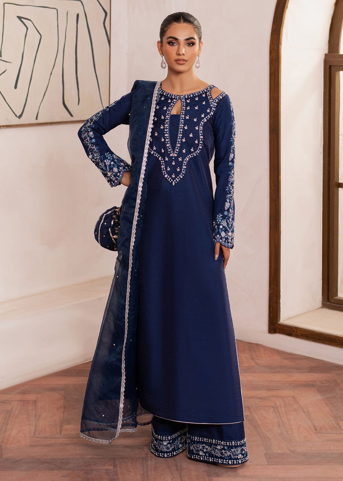 Dastoor | Rania Luxury Pret 25 | Celine -  Dastoor Ladies Clothes - Original Designer Dress - House of Maryam