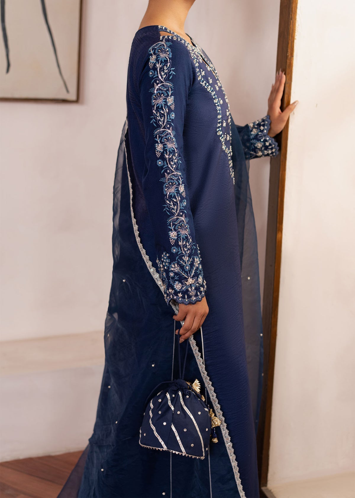 Dastoor | Rania Luxury Pret 25 | Celine -  Dastoor Ladies Clothes - Original Designer Dress - House of Maryam