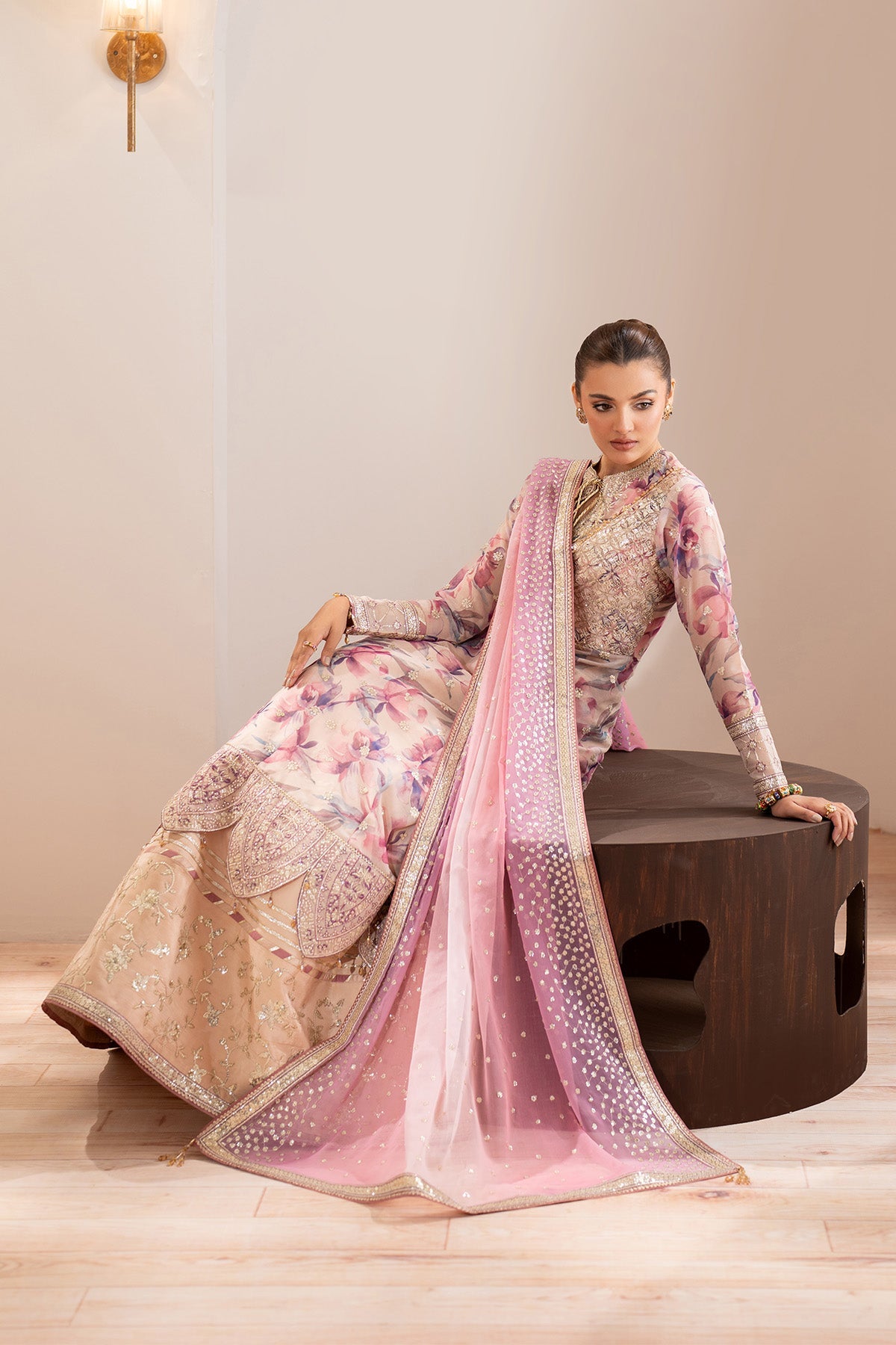 Alizeh | Fleur Chiffon |  AF-CH-2193-Dina, image 3