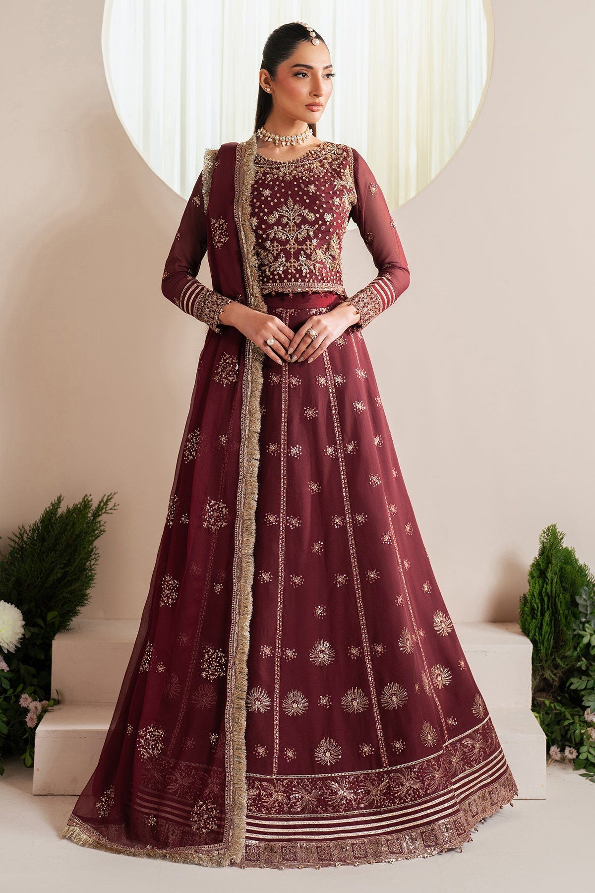Alizeh | Handcrafted Eid Edit 25 | AF-HM-4029-Empress -  Alizeh Ladies Clothes - Original Designer Dress - House of Maryam