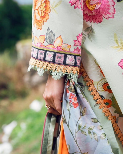Roheenaz | Garden Veal Printed Lawn 25 | Crimson Whisper -  Roheenaz Ladies Clothes - Original Designer Dress - House of Maryam