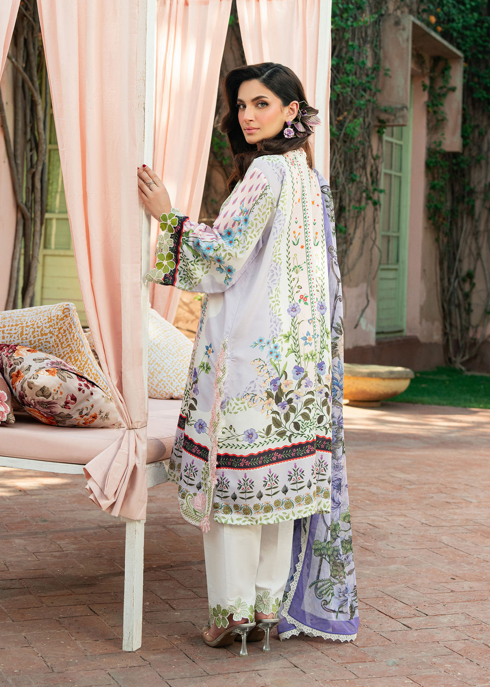 Sardinia | Coctail 25 | LAVENDER LATTE -  Sardinia Ladies Clothes - Original Designer Dress - House of Maryam