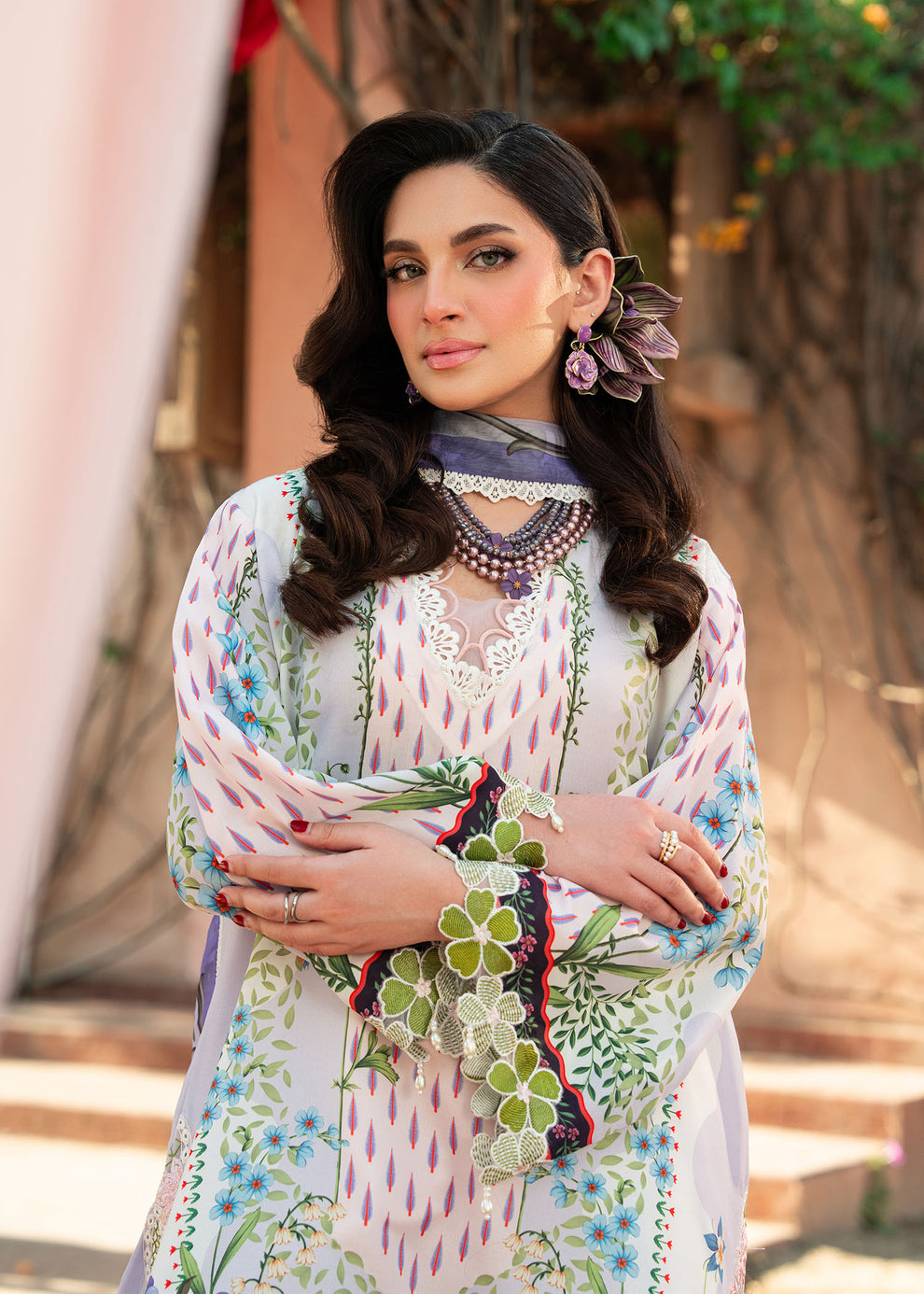 Sardinia | Coctail 25 | LAVENDER LATTE -  Sardinia Ladies Clothes - Original Designer Dress - House of Maryam