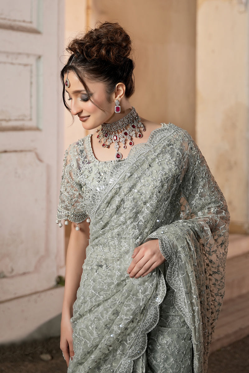 Maryams | Zeenat Luxury Formals | Graceful Embellishments - Z-04 -  Maryams Ladies Clothes - Original Designer Dress - House of Maryam