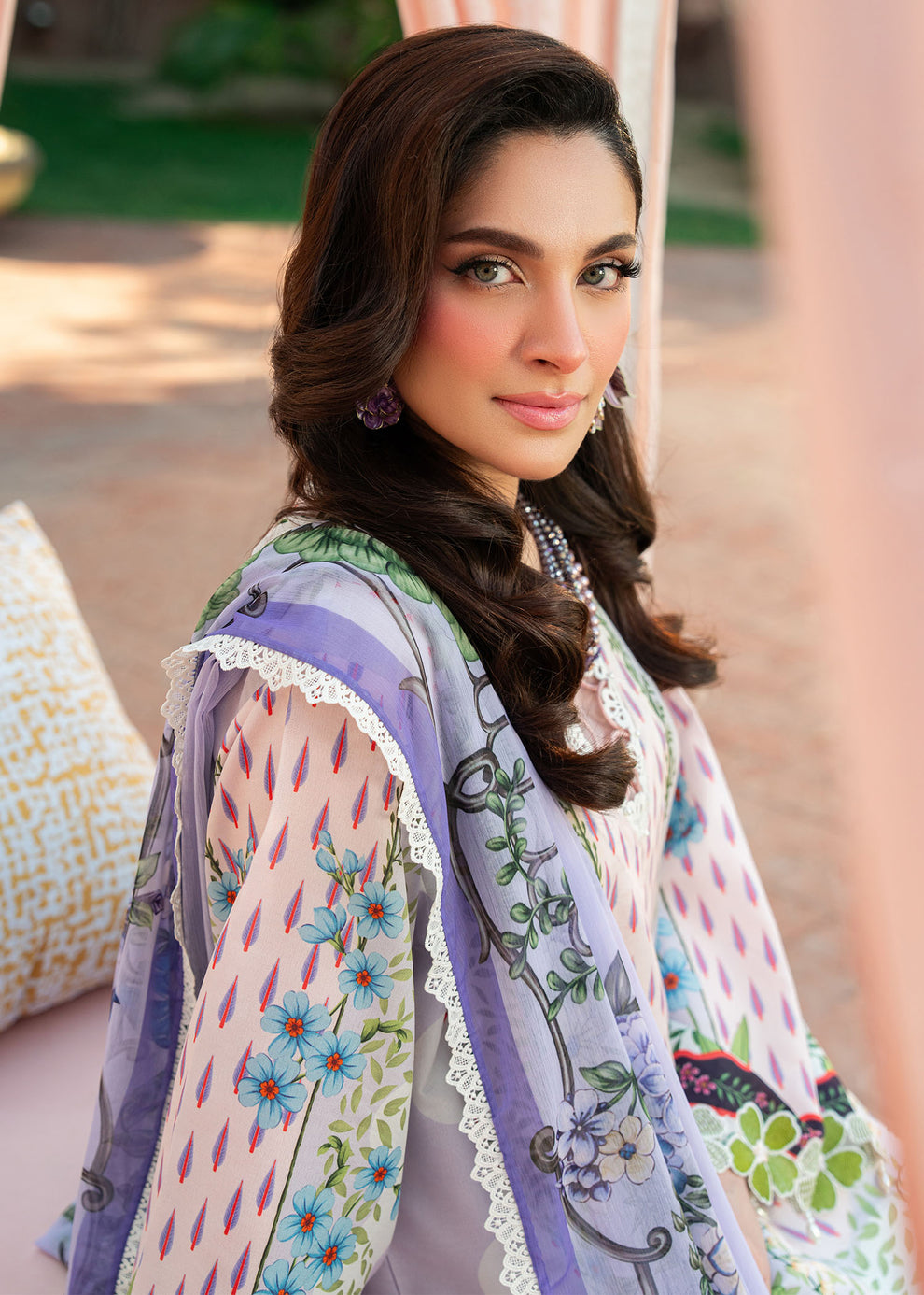 Sardinia | Coctail 25 | LAVENDER LATTE -  Sardinia Ladies Clothes - Original Designer Dress - House of Maryam