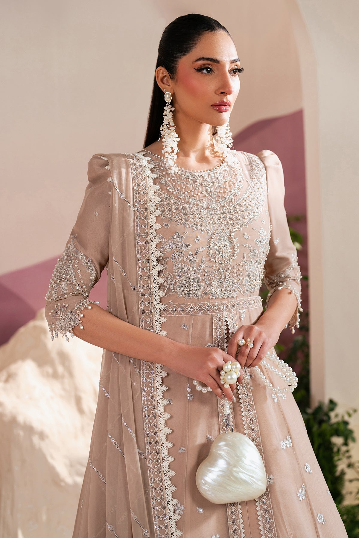 Alizeh | Handcrafted Eid Edit 25 | AF-HM-4039-Sakura -  Alizeh Ladies Clothes -  House of Maryam