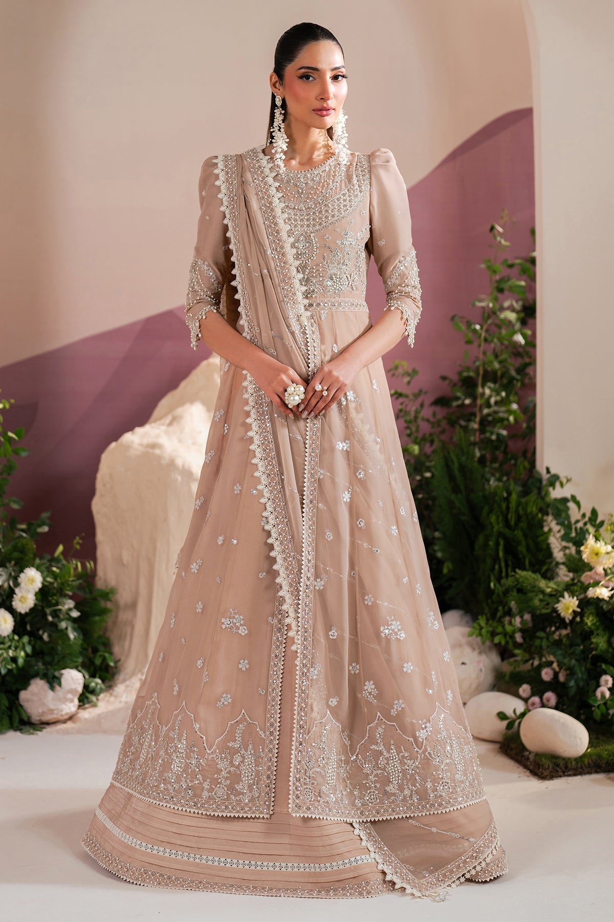 Alizeh | Handcrafted Eid Edit 25 | AF-HM-4039-Sakura -  Alizeh Ladies Clothes - Original Designer Dress - House of Maryam