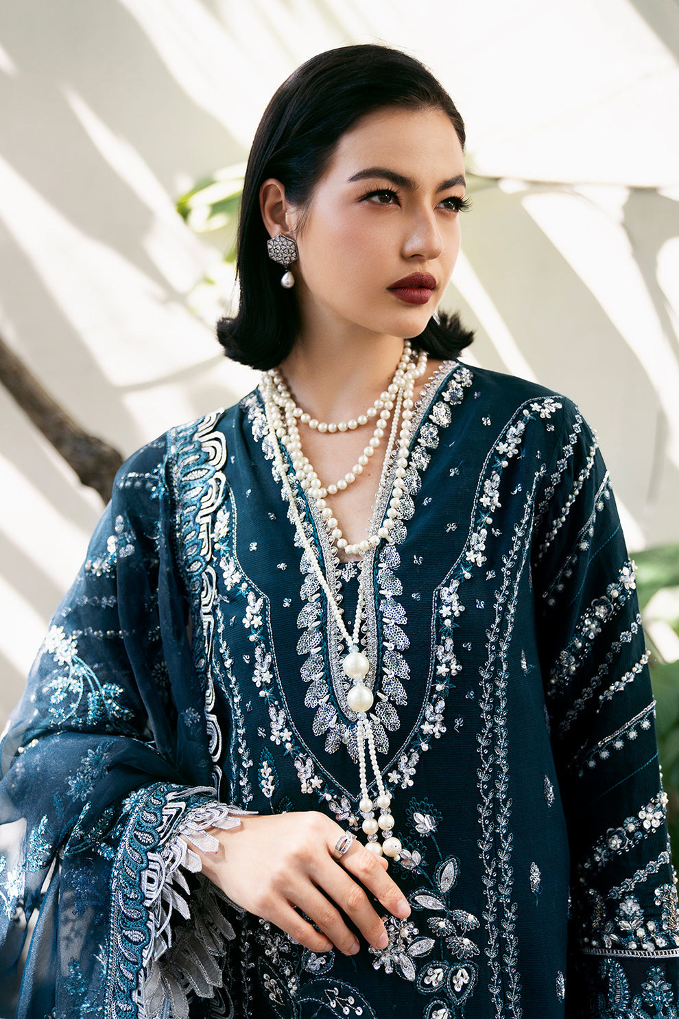 Saad Shaikh | Fleurie Vol 2 | Belle -  Saad Shaikh Formal - Original Designer Dress - House of Maryam