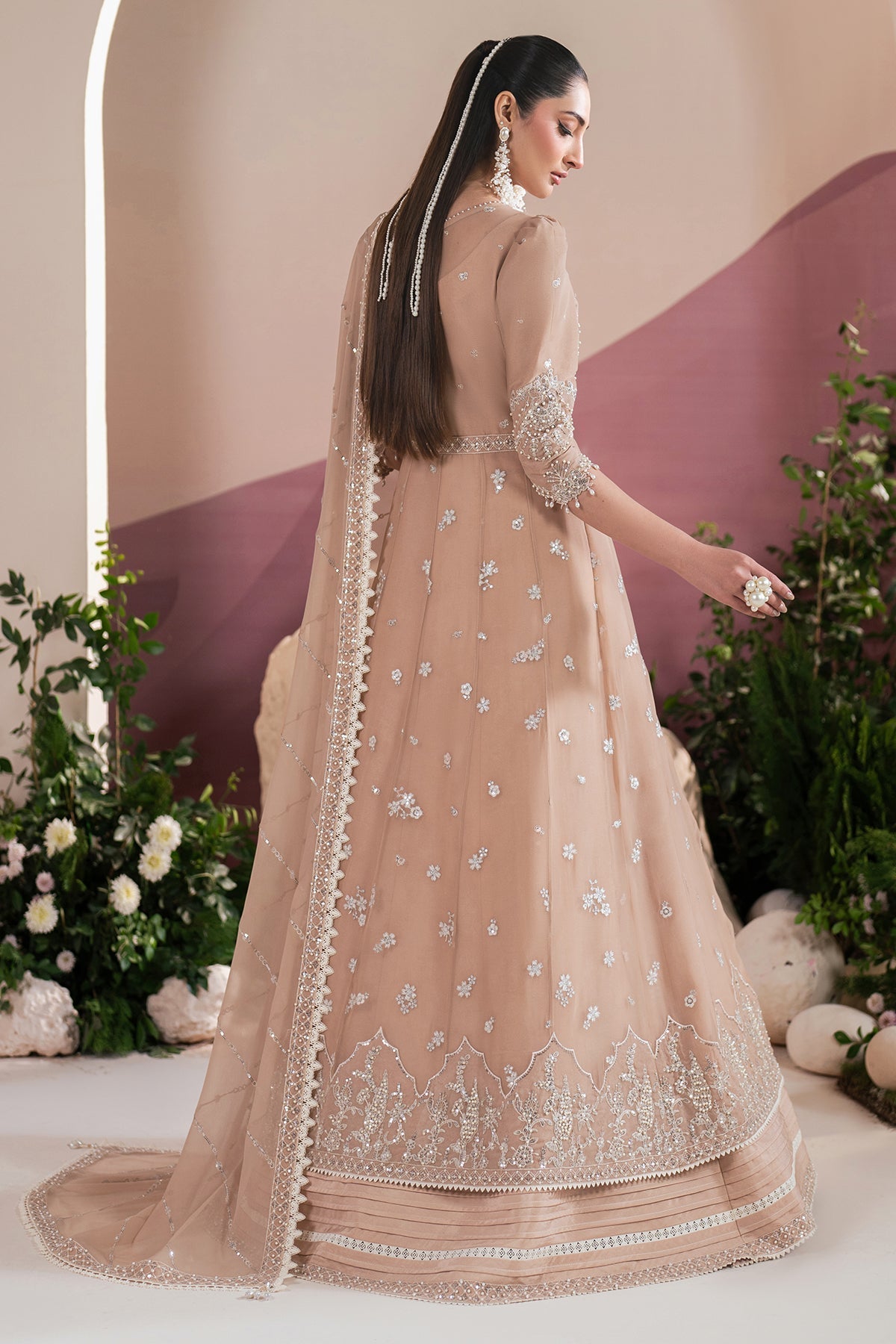 Alizeh | Handcrafted Eid Edit 25 | AF-HM-4039-Sakura -  Alizeh Ladies Clothes - Original Designer Dress - House of Maryam