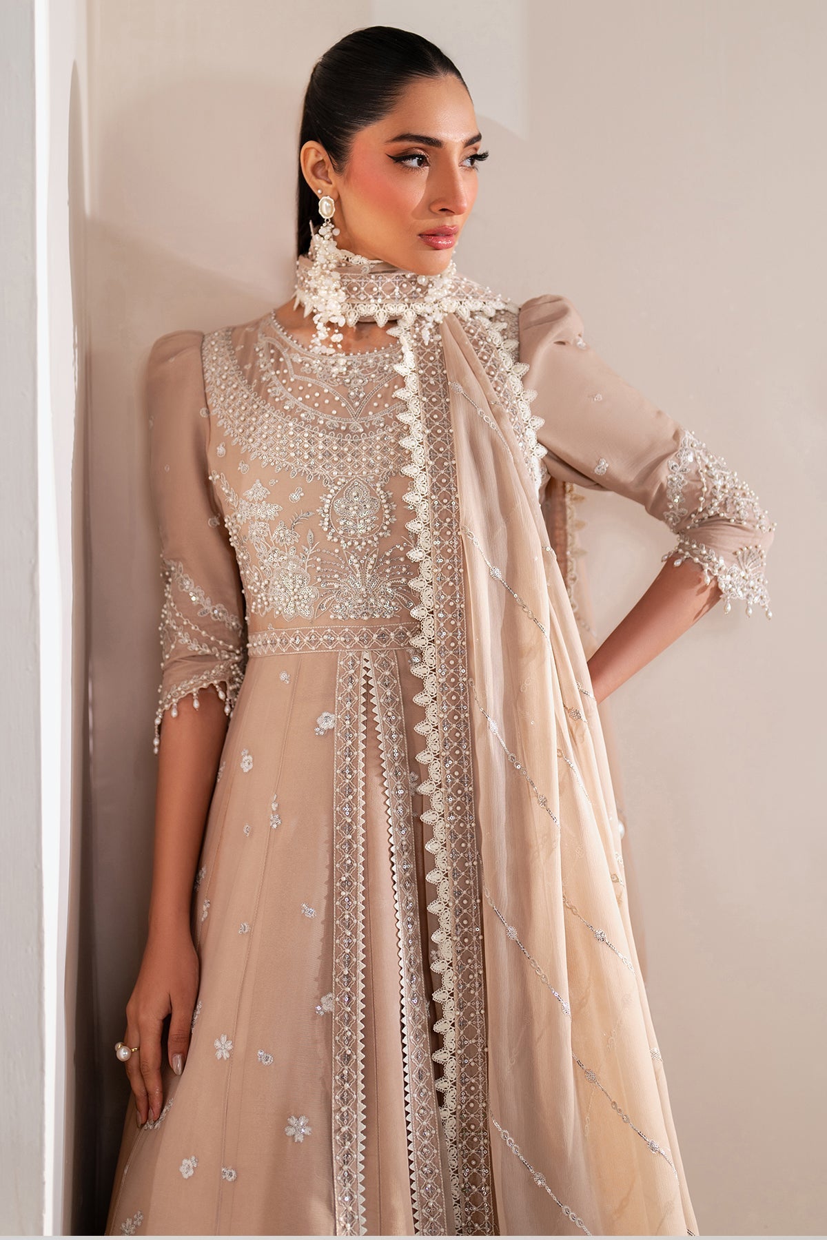 Alizeh | Handcrafted Eid Edit 25 | AF-HM-4039-Sakura -  Alizeh Ladies Clothes - Original Designer Dress - House of Maryam