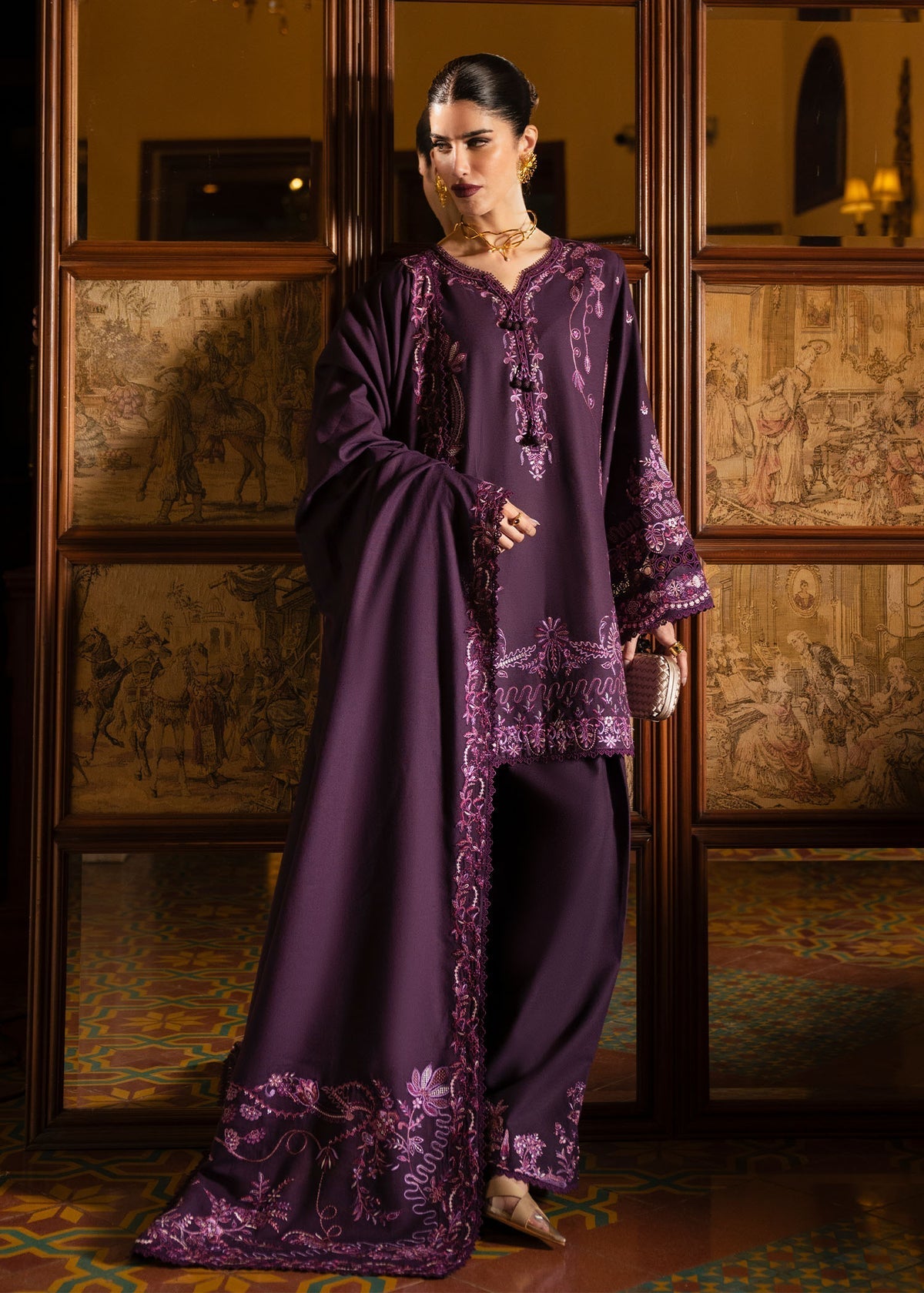 Kanwal Malik | Gulana Winter 25 | Roshanda, image 4