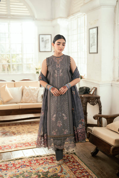 Florent | Eid Edits Luxury Lawn | FEE-4A -  Florent Ladies Clothes - Original Designer Dress - House of Maryam