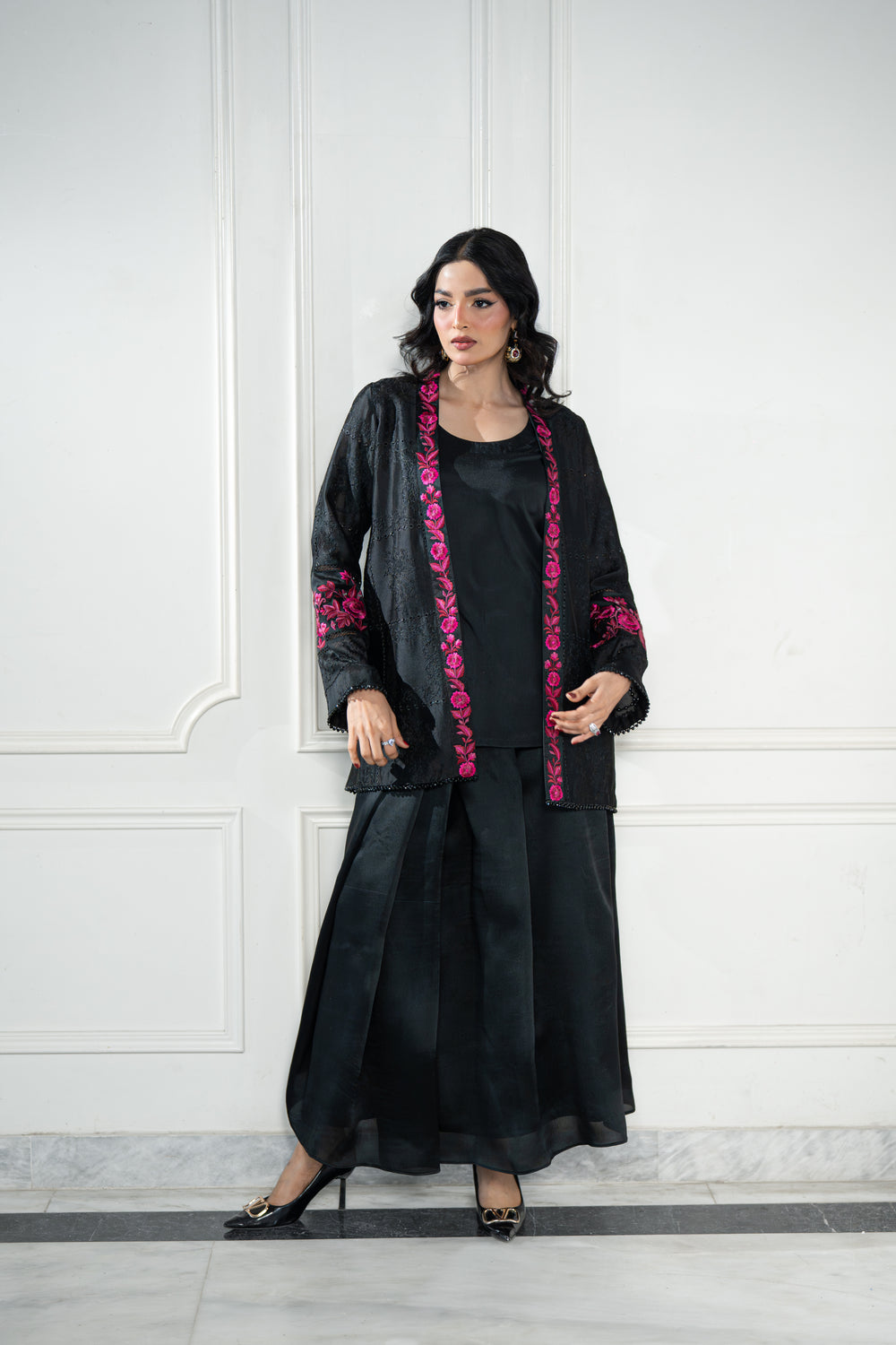 Wahaj M Khan | Lra Eid Collection 26 | Magenta Lyra JS, image 4