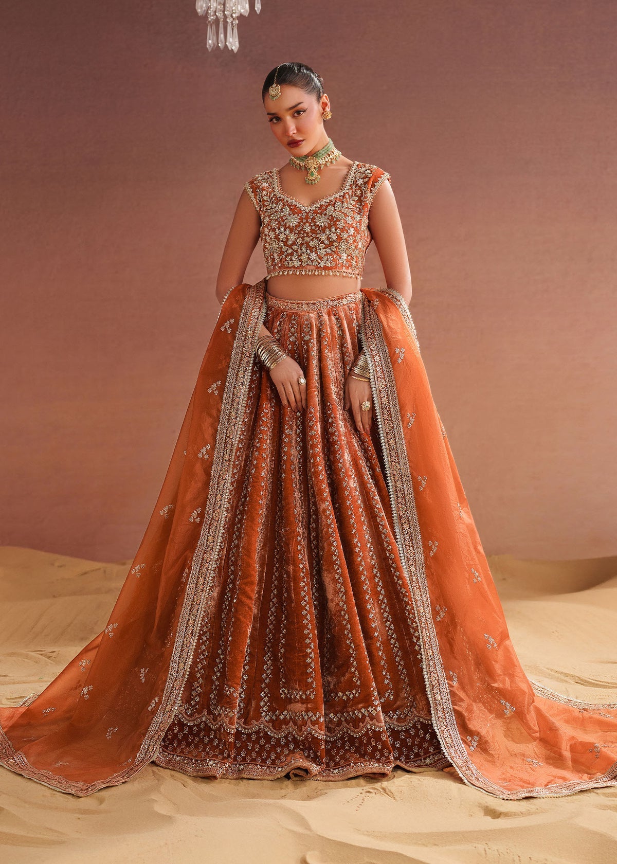 Dastoor | Maahi Luxury Pret | Dahlia, image 4