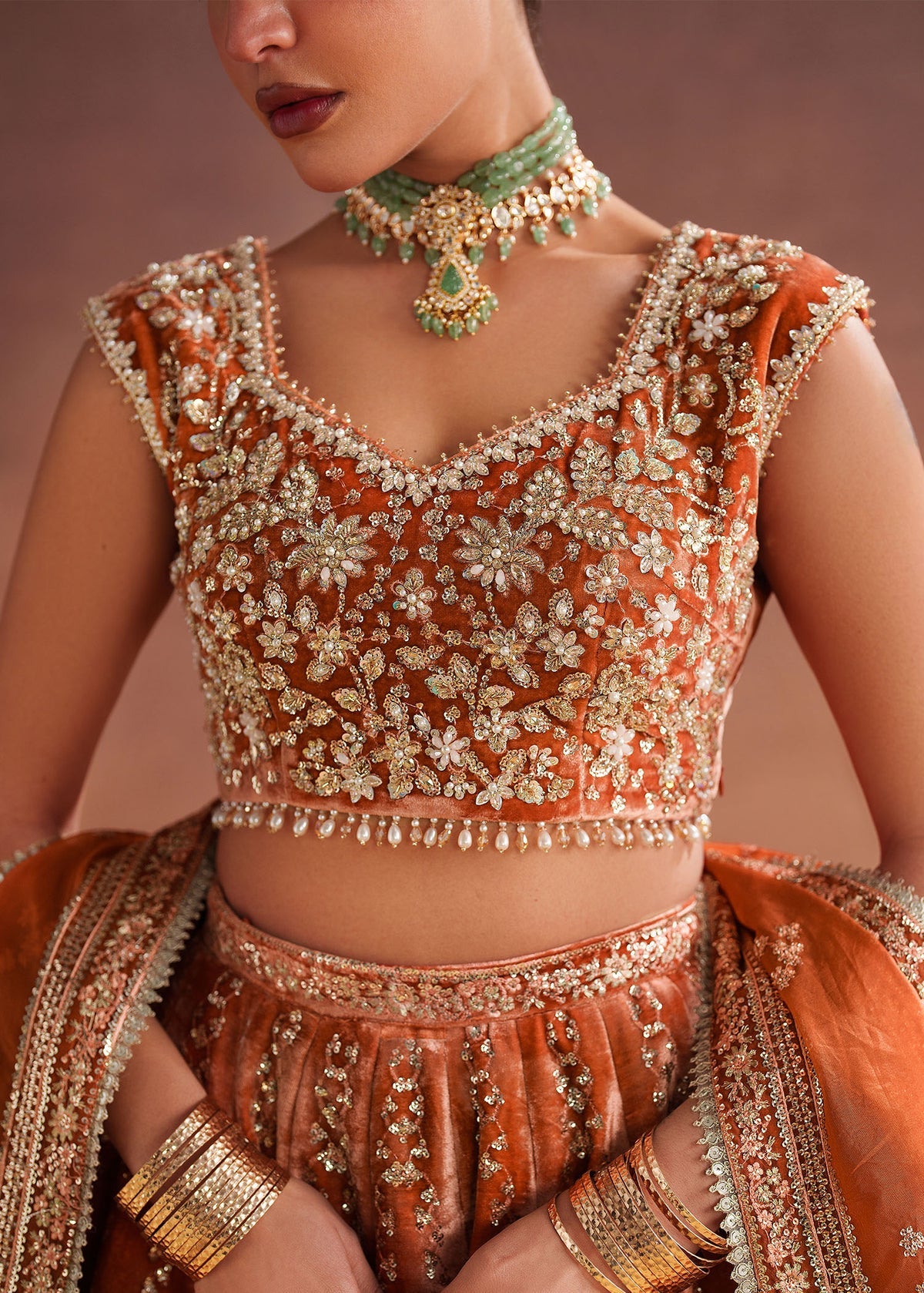 Dastoor | Maahi Luxury Pret | Dahlia, image 8
