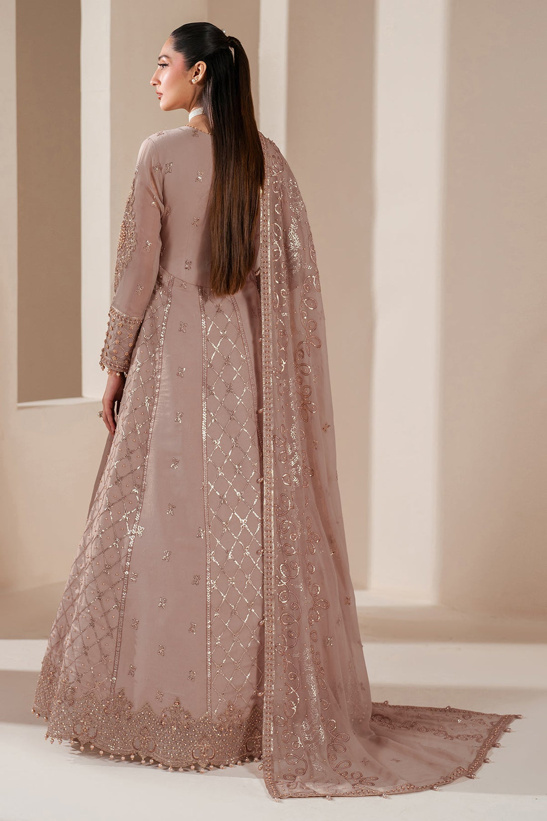 Alizeh | Handcrafted Eid Edit 25 | AF-HM-4031-Saffron -  Alizeh Ladies Clothes -  House of Maryam