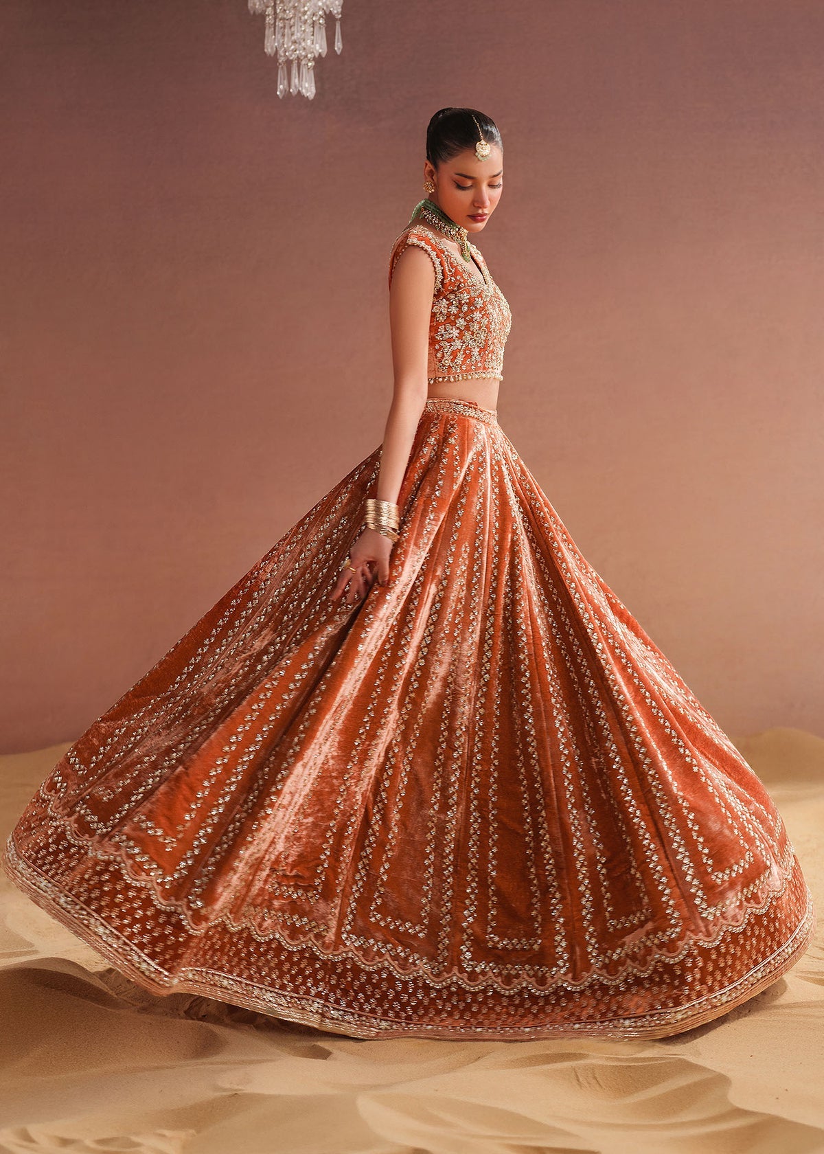 Dastoor | Maahi Luxury Pret | Dahlia, image 7