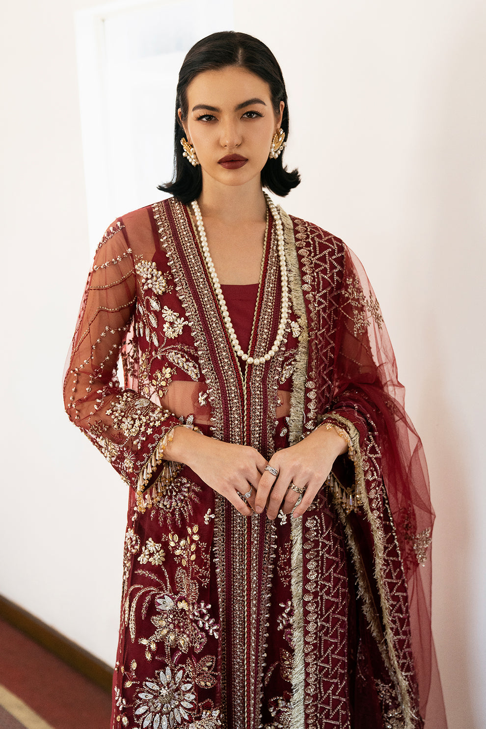 Saad Shaikh | Fleurie Vol 2 | Arya -  Saad Shaikh Formal - Original Designer Dress - House of Maryam