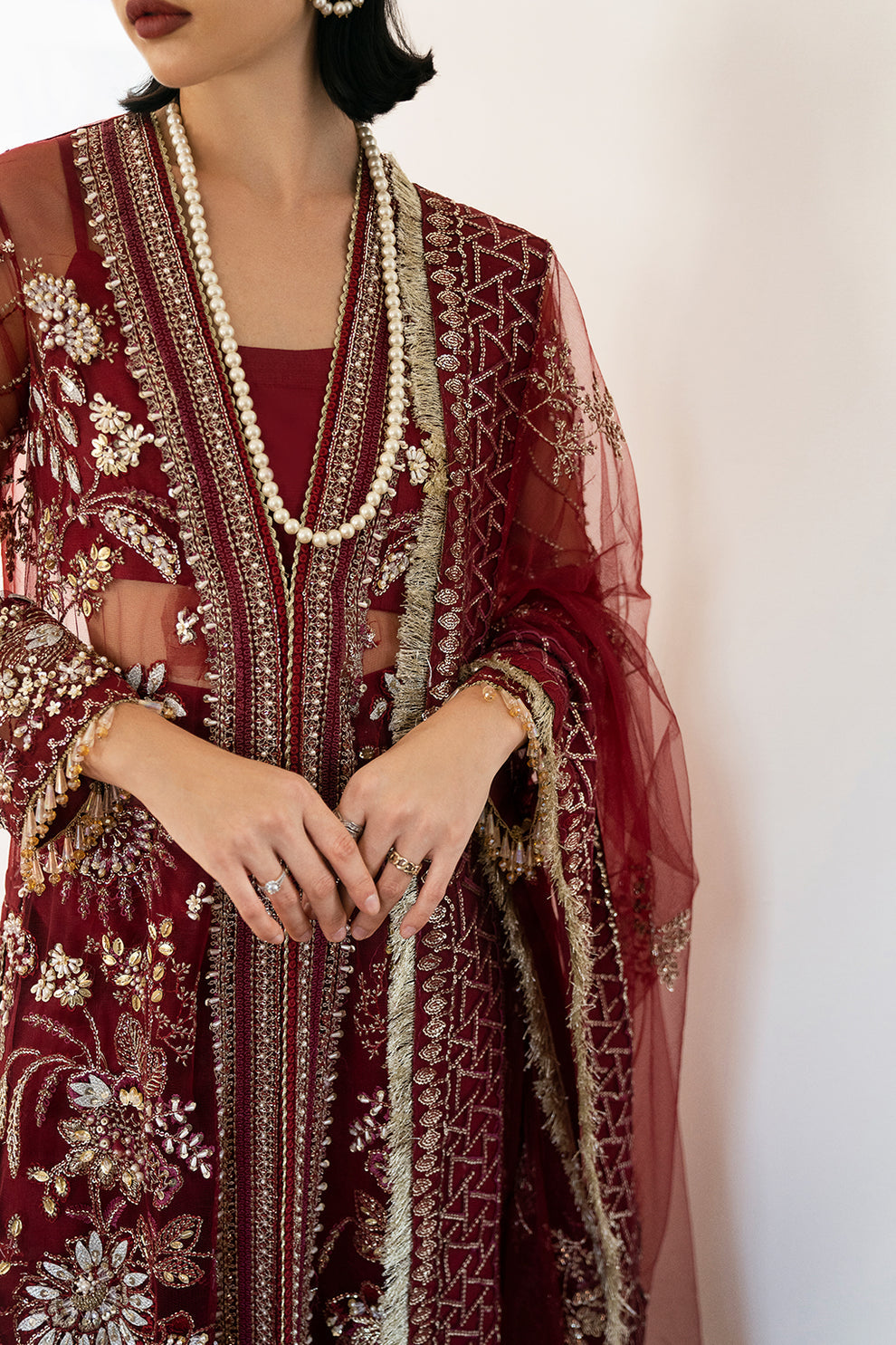 Saad Shaikh | Fleurie Vol 2 | Arya -  Saad Shaikh Formal - Original Designer Dress - House of Maryam