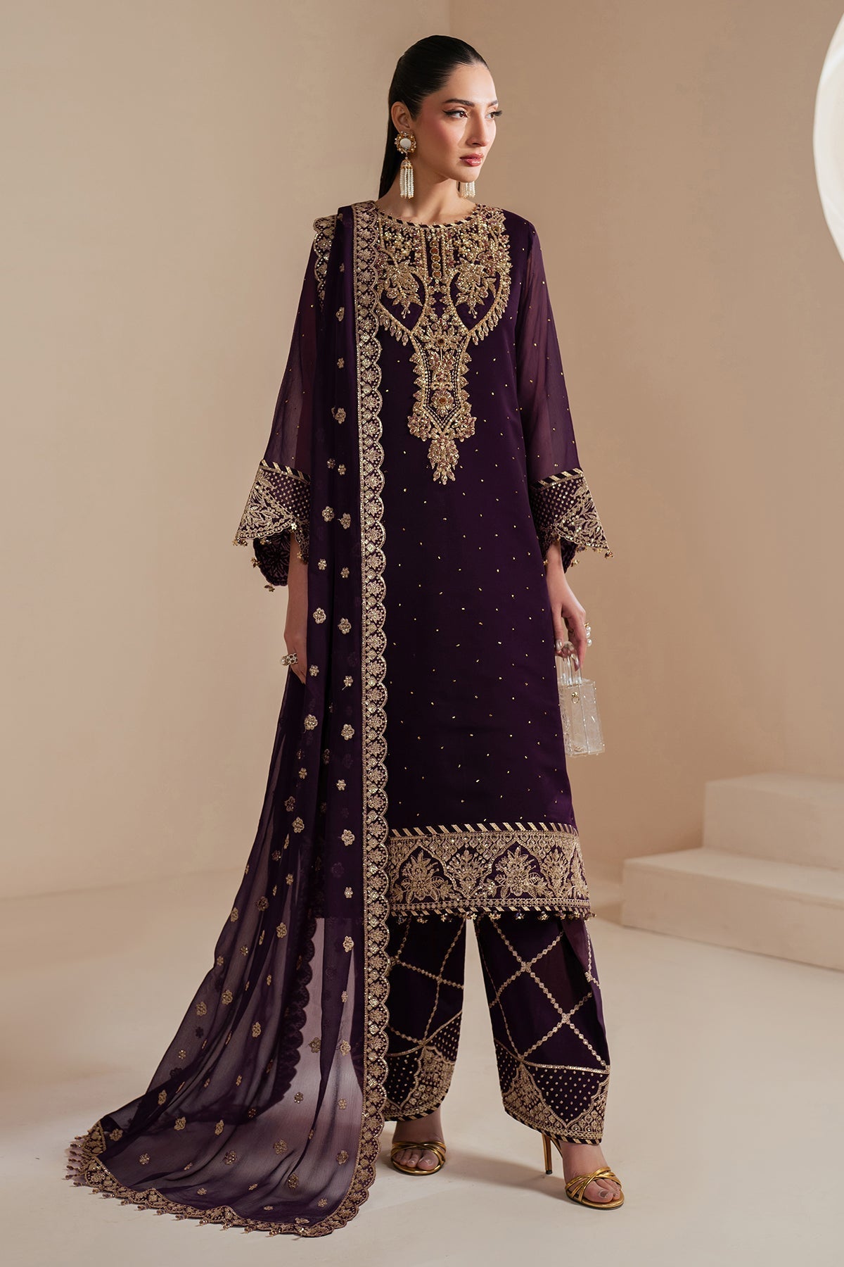 Alizeh | Handcrafted Eid Edit 25 | AF-HM-4038-Sirus -  Alizeh Ladies Clothes -  House of Maryam