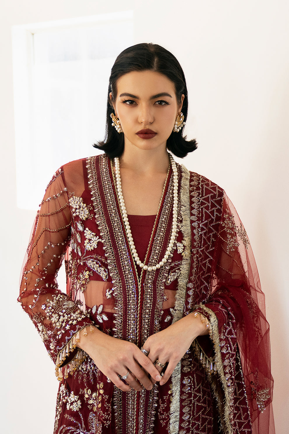 Saad Shaikh | Fleurie Vol 2 | Arya -  Saad Shaikh Formal - Original Designer Dress - House of Maryam