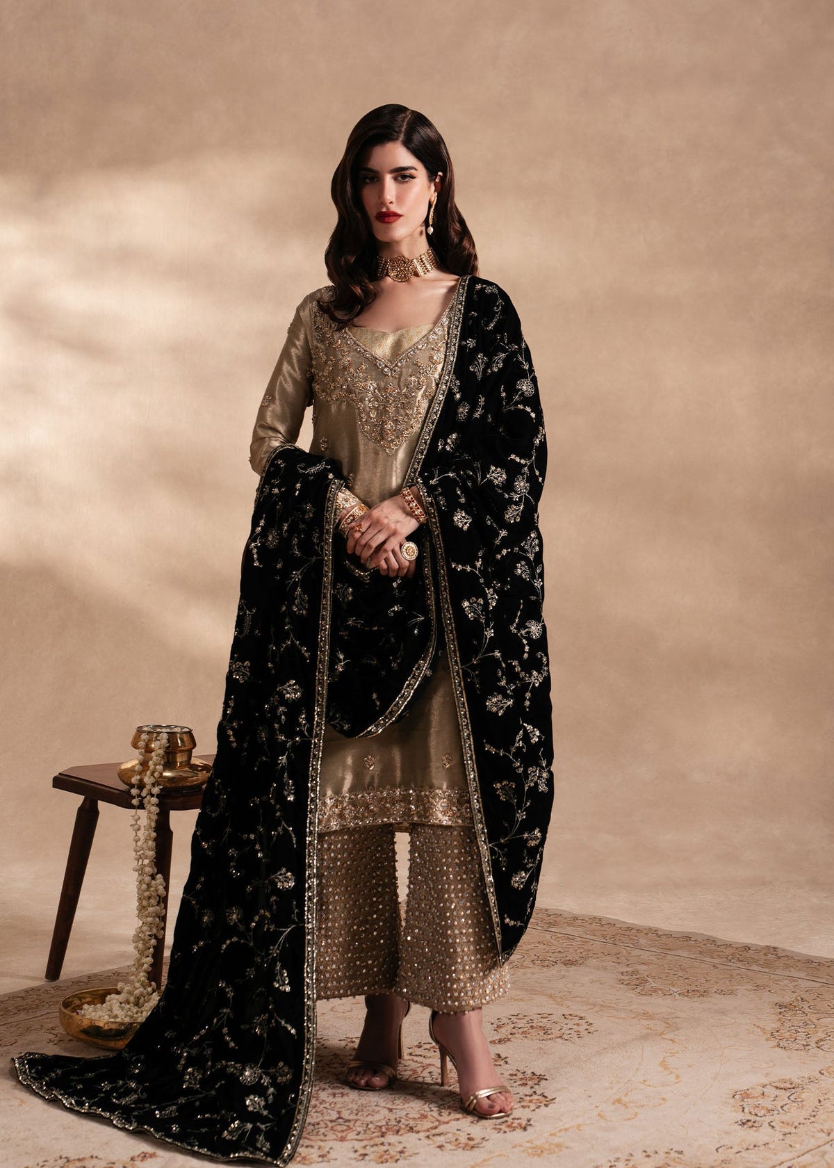 Sadaf Fawad Khan | Nafees Formals 25 | Nuhaz -  Sadaf Fawad Khan Ladies Clothes - Original Designer Dress - House of Maryam