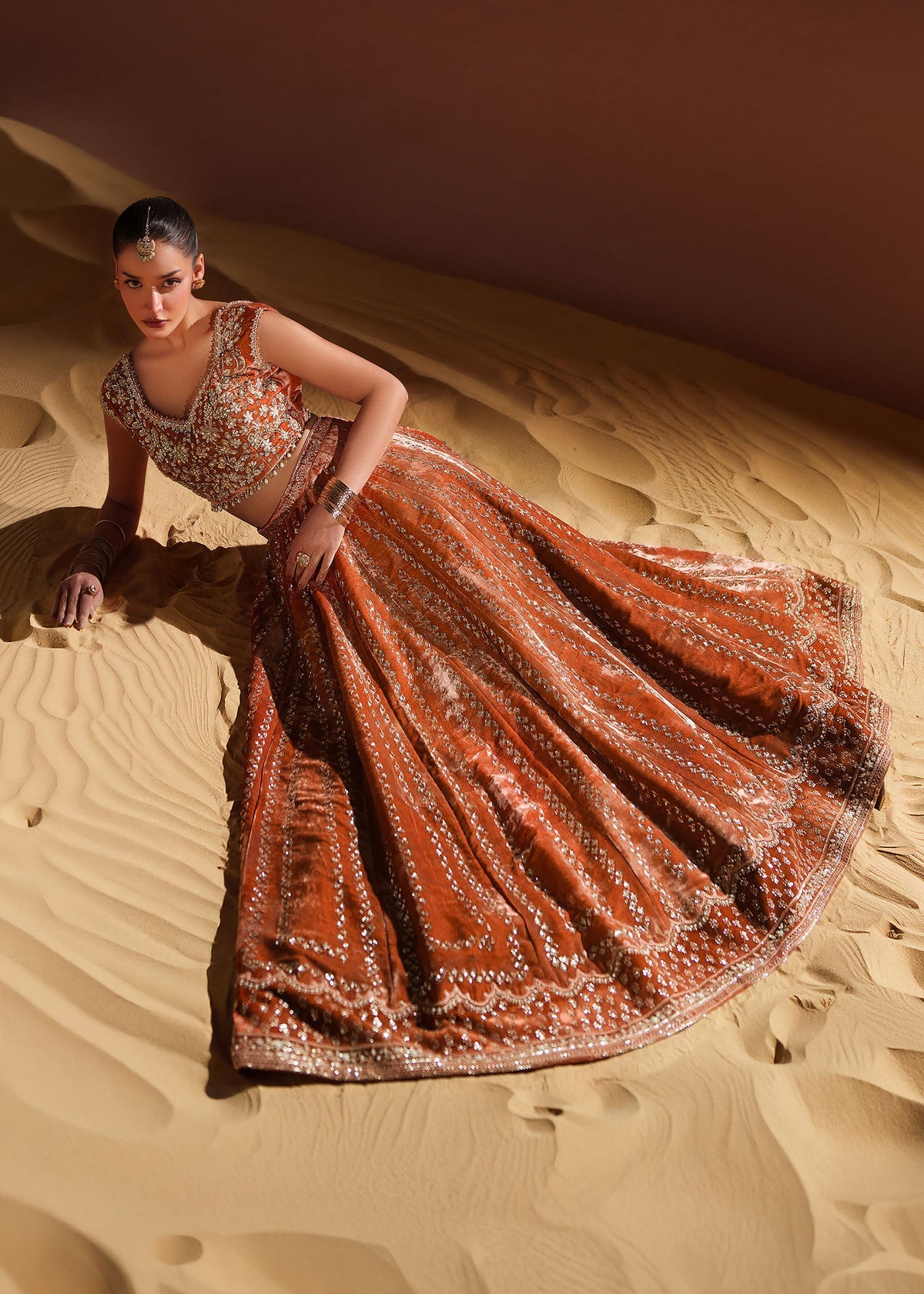 Dastoor | Maahi Luxury Pret | Dahlia, image 10