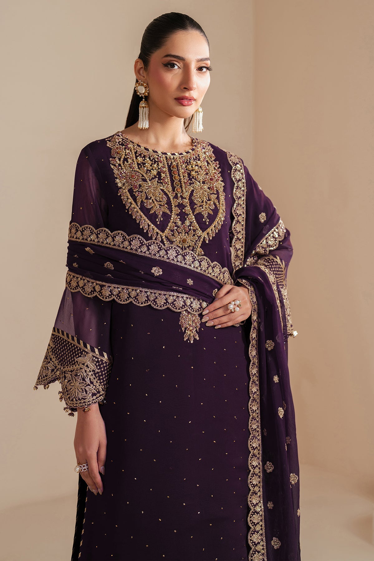 Alizeh | Handcrafted Eid Edit 25 | AF-HM-4038-Sirus -  Alizeh Ladies Clothes -  House of Maryam