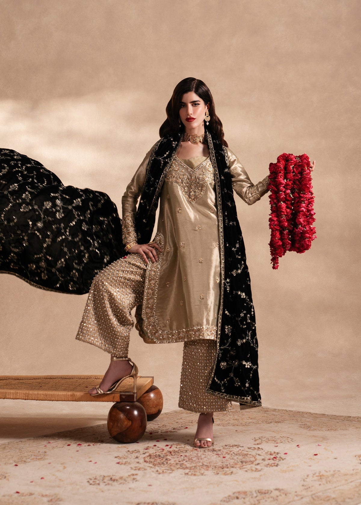 Sadaf Fawad Khan | Nafees Formals 25 | Nuhaz -  Sadaf Fawad Khan Ladies Clothes - Original Designer Dress - House of Maryam