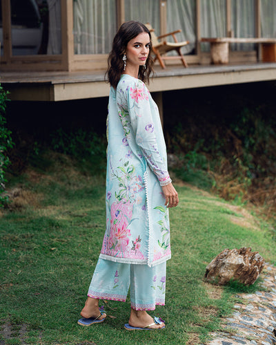 Roheenaz | Garden Veal Printed Lawn 25 | Twilight Fizz -  Roheenaz Ladies Clothes - Original Designer Dress - House of Maryam