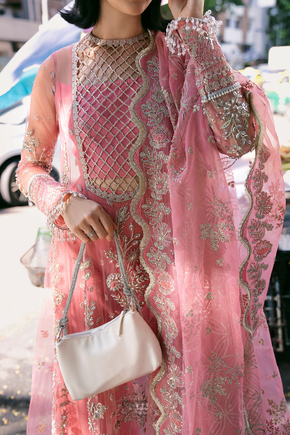 Saad Shaikh | Fleurie Vol 2 | Sandy -  Saad Shaikh Formal - Original Designer Dress - House of Maryam