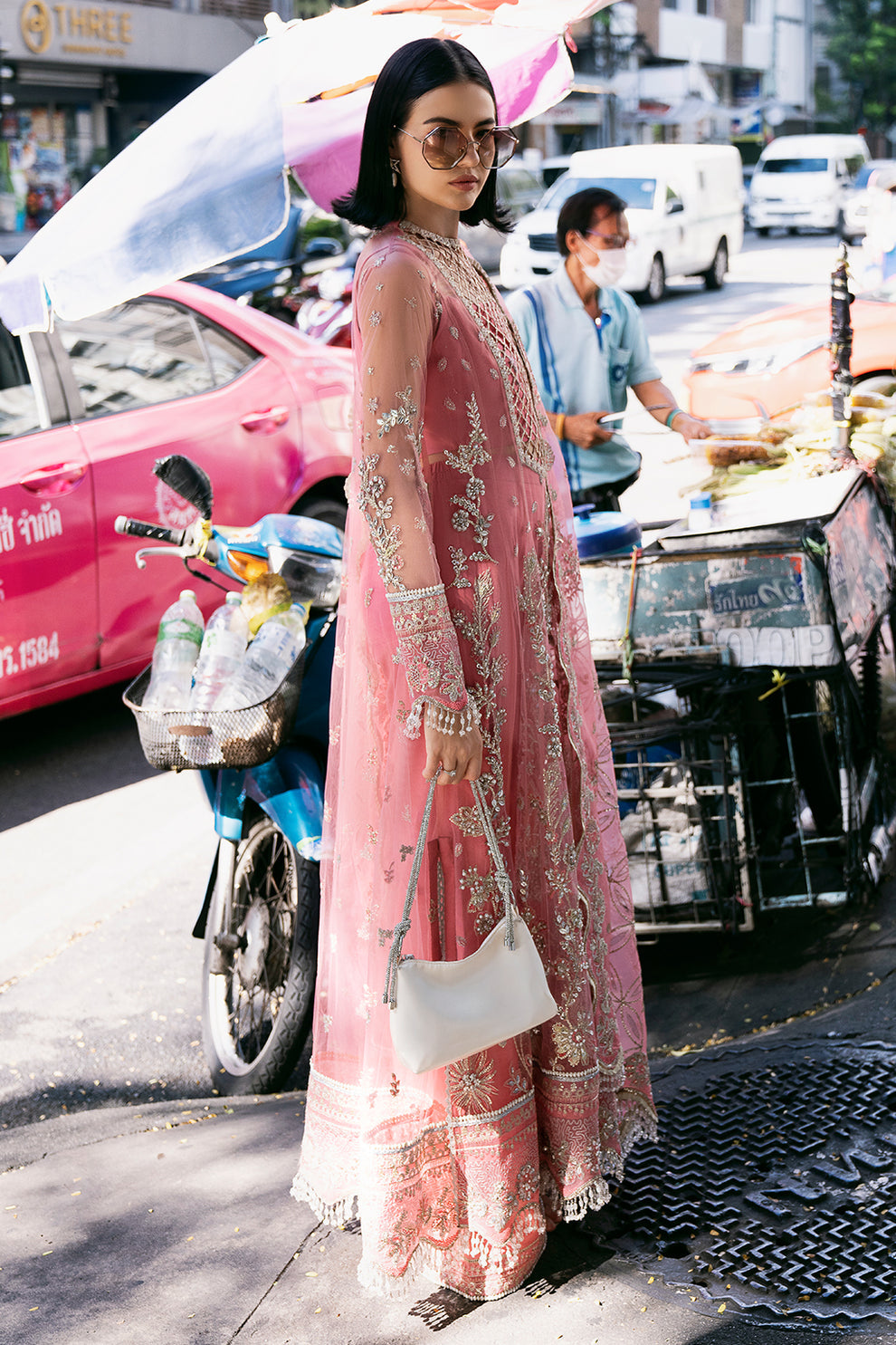 Saad Shaikh | Fleurie Vol 2 | Sandy -  Saad Shaikh Formal - Original Designer Dress - House of Maryam