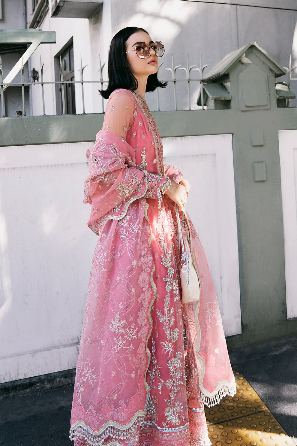 Saad Shaikh | Fleurie Vol 2 | Sandy -  Saad Shaikh Formal - Original Designer Dress - House of Maryam