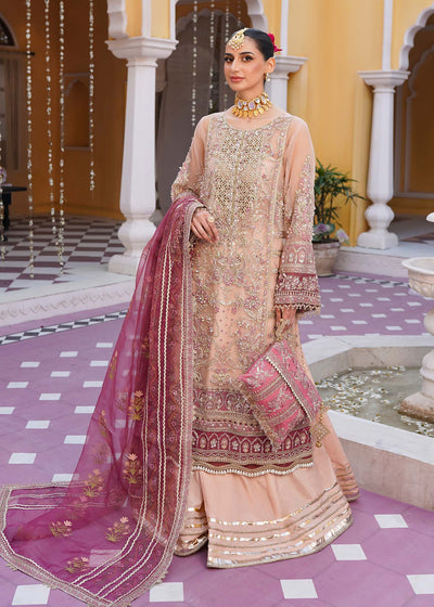 Mehak Yaqoob | Serene Vol 3 | Cherry Blossom -  Mehak Yaqoob Wedding Formals - Original Designer Dress - House of Maryam