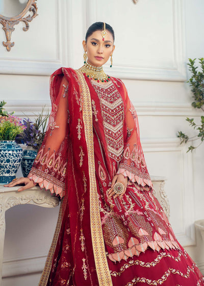Akbar Aslam Carnelian net shirt and lehenga, photo 5