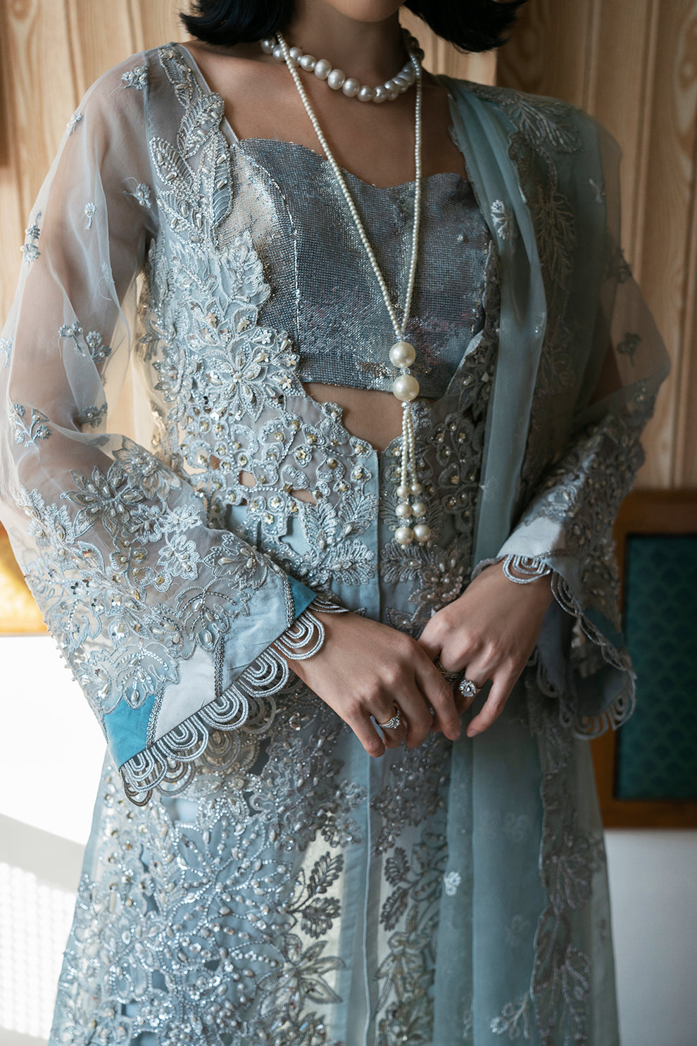Saad Shaikh | Fleurie Vol 2 | Lyla -  Saad Shaikh Formal - Original Designer Dress - House of Maryam